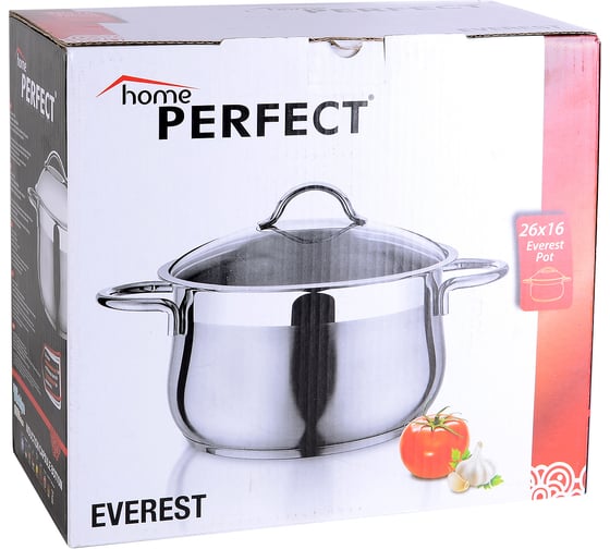 Кастрюля 8л Home Perfec 26x16 смТурция (х4) Home Perfect 80416