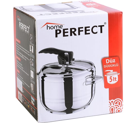 Скороварка 5 л нержавеющая сталь Home Perfect 800-02