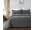 Покрывало Arya Home синель 180x240 - 50x70+5 clouds темно-серый 8680943229052 2