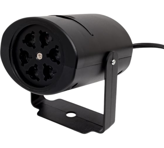 Светодиодный светильник-проектор Volpe ULI-Q306 4W/RGB BLACK XMAS. «рождество» UL-00001188
