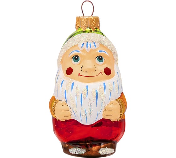 Ёлочное украшение Коломеев Гномик сказочный, в подарочной упаковке, h-8,5 см УТ-00002065 1