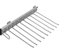 Вешалка для брюк GTV боковой крепеж левый, 322x464x100 мм WW-WSLO00-01