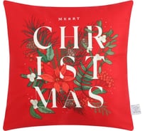 Чехол на подушку Этель Рождество, 40х40 см, 100% полиэстер, велюр 9377239