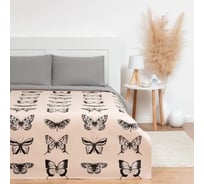 Покрывало Этель Butterfly dance, 200х215 см, 100% хлопок 9308526
