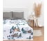 Покрывало Этель 2 спальное Winter village, 180x210 см, микрофибра 7787711 1