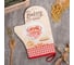 Варежка-прихватка Этель Bakery house 20x28 см, 100% хлопок саржа, ватин 250 г/м2 4523384 4