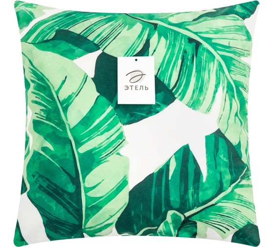 Чехол на подушку Этель Tropics, 40x40 см, 100% полиэстер 9164016