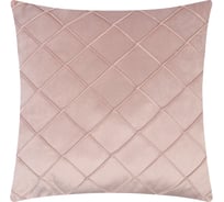 Чехол на подушку Этель Соло светло-розовый 43х43 см, 100% полиэстер 9714602