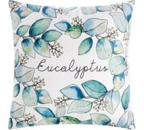 Подушка Этель Eucalyptus 40х40 см, 100% полиэстер 7516086