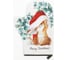 Варежка-прихватка Этель Сhristmas bunny 20x28 см, саржа, 100% хлопок ватин 250 г/м2 6861938 1