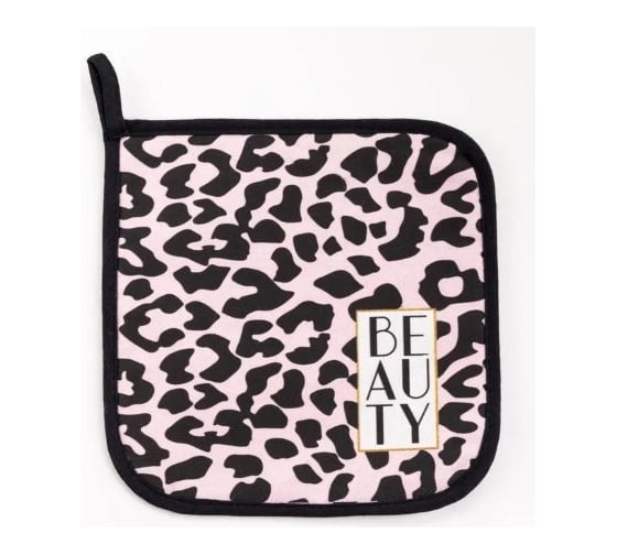 Прихватка Этель Beauty 19x19 см, 100% хлопок саржа, ватин 250 г/м2 5240039