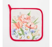 Прихватка Этель В краю родном 19x19 саржа, 100% хлопок ватин 250 г/м2 4523401