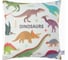 Декоративная подушка Этель Dinosaurs 40х40 см, велюр 9849744 1
