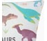 Декоративная подушка Этель Dinosaurs 40х40 см, велюр 9849744 3