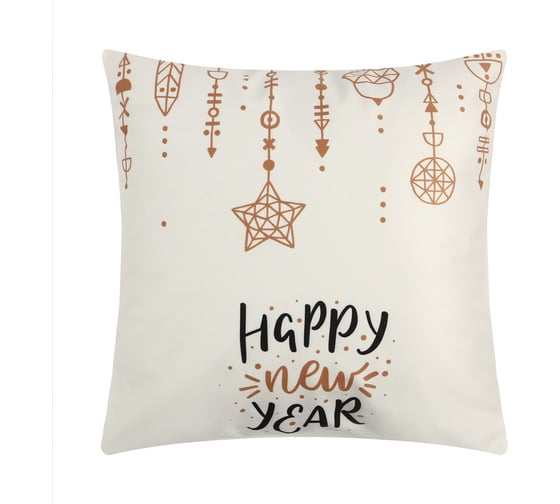 Чехол на подушку Этель New Year 40x40 см, 100% полиэстер 9449243