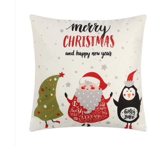 Чехол на подушку Этель Christmas 40x40 см, 100% полиэстер 9449244
