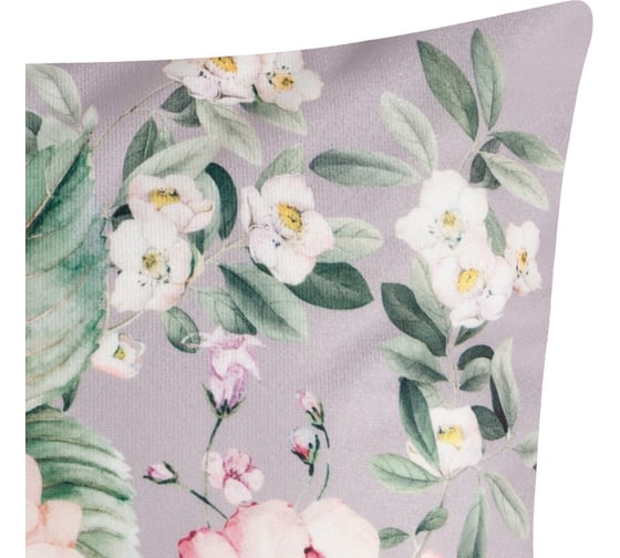 Чехол на подушку Этель Bloom 40x40 см, велюр, 100% полиэстер 9276123