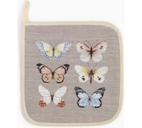 Прихватка Этель Butterflies 19x19 см, 100% хлопок 250 г/м2 9525921