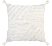 Декоративная наволочка Этель бохо, 45х45 см, молочный, 100% хлопок 9691606