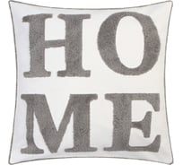 Декоративная наволочка Этель бохо Home 45х45 см, серый 9667781