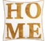 Декоративная наволочка Этель бохо Home 45х45 см, горчица 9667779 1