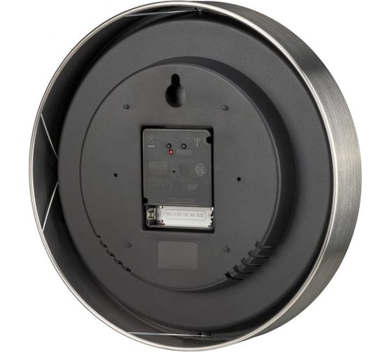 Настенные часы Bresser MyTime ND DCF Thermo/Hygro, 25 см, фиолетовые 76445