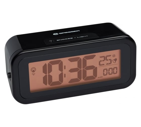 Часы Bresser MyTime Amber, черные 74666