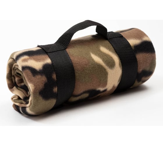 Плед Этель Камуфляж 130x150 см, 100% п/э, флис 160 гр/м2 7440175 1