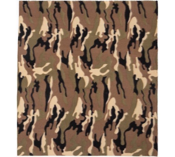 Плед Этель Камуфляж 130x150 см, 100% п/э, флис 160 гр/м2 7440175