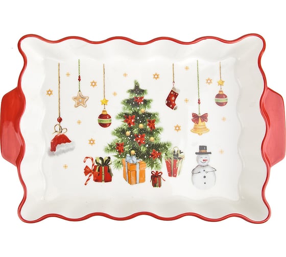 Форма для выпечки с ручками Nouvelle magic of christmas 30x20 см N0880118 1