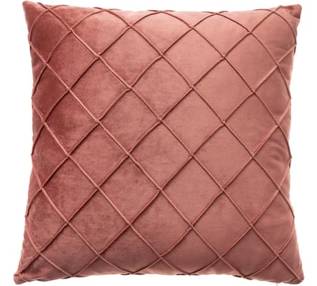 Чехол на подушку Этель Соло пыльная роза 43х43 см, 100% полиэстер 4992380