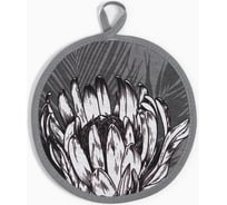 Прихватка Этель Palm leaves 17x17 см, 100 % хлопок, 250 г/м2 9525928