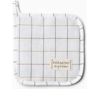 Прихватка Этель Harmony 19x19 см, 100 % хлопок, рогожка 186 г/м2 9853371