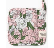 Прихватка Этель Попугай 19x19 см, 80 % хлопок, 20 % полиэстер, сатин 110 г/м2 9596574