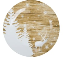 Набор столовых тарелок Nouvelle winter forest 2 шт., 19 см 0410051-Н2
