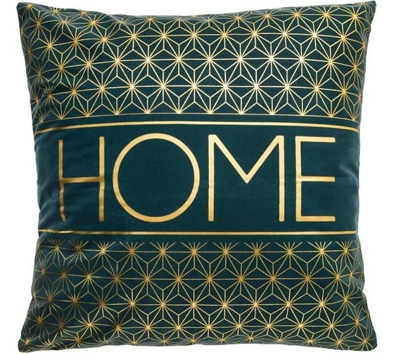 Чехол на подушку Этель Home 42x42 см, велюр 4370116 1
