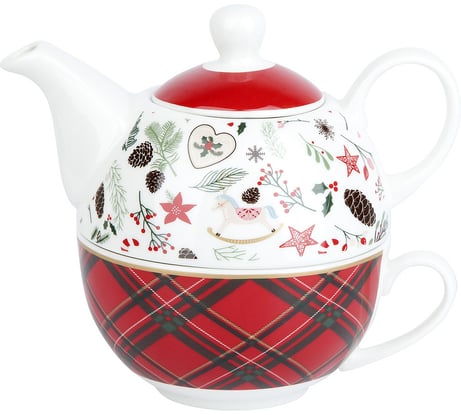 Чайный набор Nouvelle edinburgh чайник и чашка на 1 персону 1620109