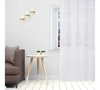 Тюль Этель 140х250 цвет белый, вуаль, 100% полиэстер 4280478