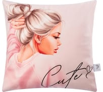 Чехол на подушку Этель Cute 40х40 см, 100% полиэстер, велюр 4788977