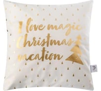 Чехол на подушку Этель Magic Christmas 40х40 см, 100% полиэстер, велюр 4678914