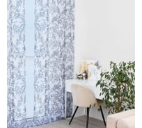 Тюль Этель Шум листвы, на шторной ленте, 280х270 см, 70 гр/м2, 100% полиэстер 7410877