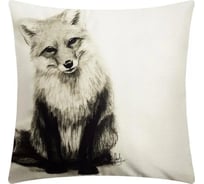Чехол на подушку Этель Лиса 40х40 см, велюр 6840449