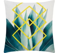 Чехол на подушку Этель Тропики Кактус 40х40 см, велюр 7061212