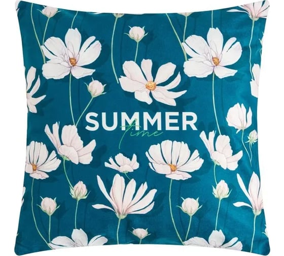 Чехол на подушку Этель Summer 40х40 см, велюр, 100% полиэстер 7829837