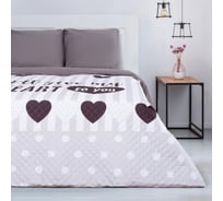 Покрывало Этель My heart, 180x220 ±5 см, двуспальное, микрофибра 5092833