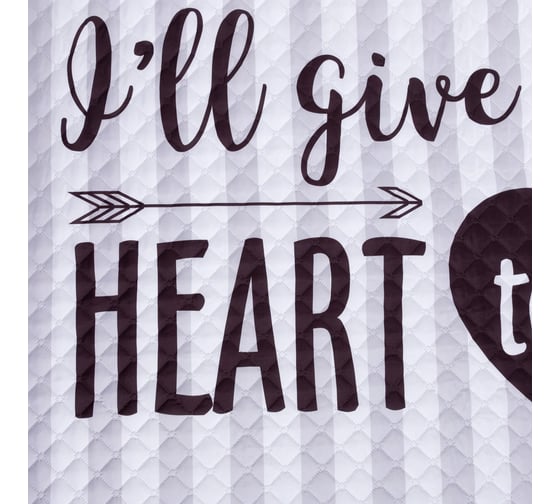 Покрывало Этель My heart, 180x220 ±5 см, двуспальное, микрофибра 5092833