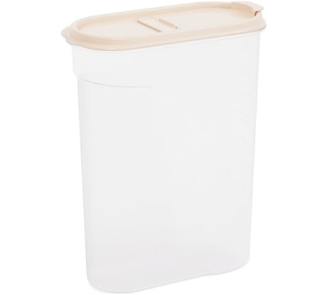 Емкость для сыпучих продуктов ЗПИ Альтернатива 2,4л бежевый М8776