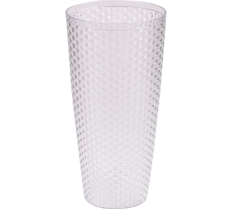 Ваза для цветов ЗПИ Альтернатива Мозаика люкс диаметр 150мм, высота 305мм прозрачный М7521