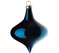 Подвеска на елку Todi Юла стекло, размер 89,5см, цвет голубой 806372206108