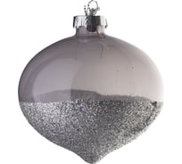 Подвеска на елку Todi Капля микс 1 стекло, размер 612см, цвет серебристый 806283841618